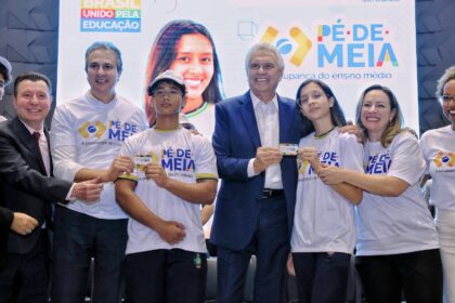 Lançamento do programa Pé-de-Meia em Goiás