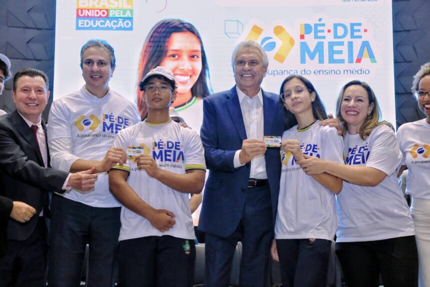 Lançamento do programa Pé-de-Meia em Goiás