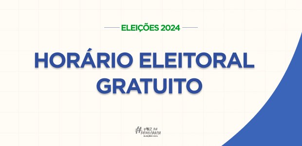 Horário eleitoral no rádio e TV começa nesta sexta (30)