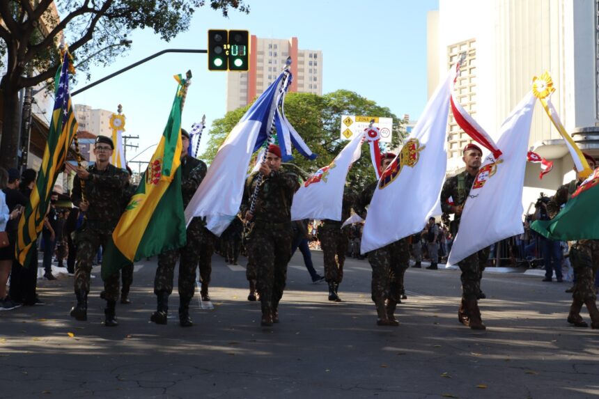 Goiânia celebra Independência do Brasil com Desfile Cívico Militar na Avenida Tocantins