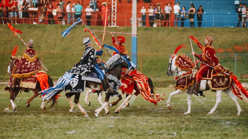 Corumbá e Pilar de Goiás recebem Circuito das Cavalhadas no feriado de Independência