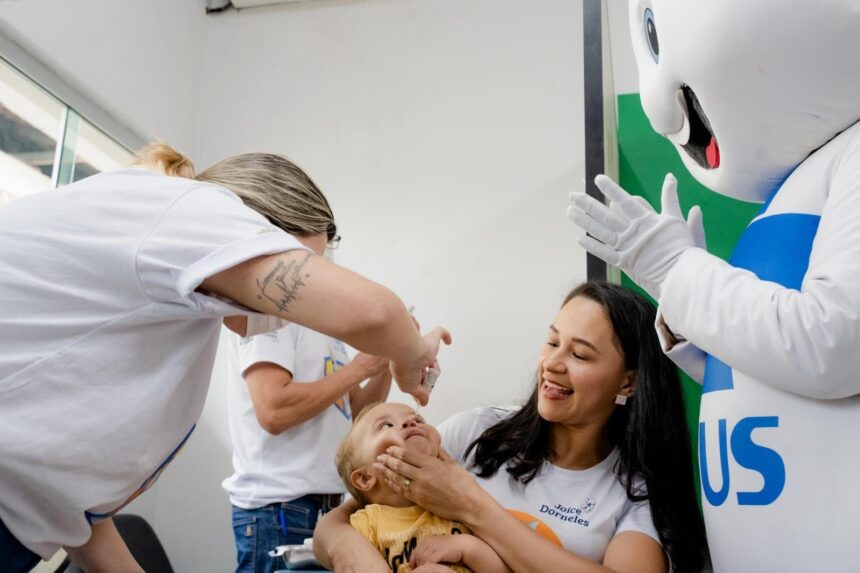 Saúde de Goiânia inicia substituição da vacina oral contra poliomielite por injetável